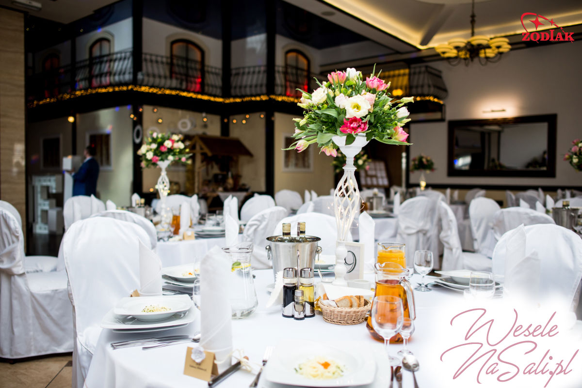 restauracja na wesele, sala bankietowa